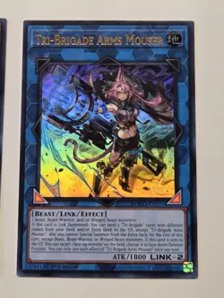 Tri-Brigade Springans Kitt BPRO-EN025 Secret Rare Yugioh 1st Edition + BONUS - Image 4