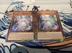 Yugioh Lovely Labrynth of the Silver Castle Platinum Secret Rare RA04-EN295 x2 - Image 1