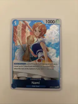 Nami OP09-050 English Rare Emperors In New World One Piece Card Game - Image 1