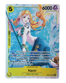 Nami (053) EB03-053 Extra Booster: One Piece Heroines Edition Foil Near Mint - Image 1