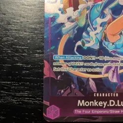 Monkey.D.Luffy P-099 NM English Promo One Piece - Image 5