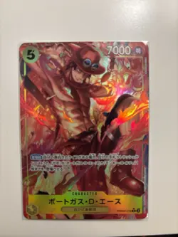 Portgas D Ace PRB02-018 R Alt Art THE BEST Vol.2 One Piece TCG Japanese - NM - Image 1