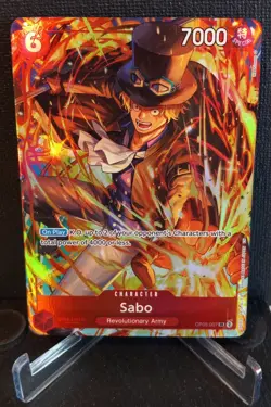 Sabo OP05-007 - One Piece- SR Super Foil - Image 1