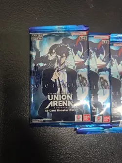 Union Arena Solo Leveling Booster Pack English 10 Sealed Packs! - Image 2