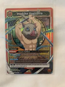 Inosuke Hashibira - Demon Slayer: Kimetsu no Yaiba UE05BT/KMY-1-079 Union arena - Image 1