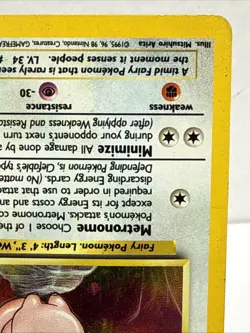 Pokemon TCG Clefable Holo Unlimited Rare Card Base Set 2, 5/130 - Swirl LP - Image 5