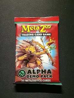 1x Sealed Metazoo ALPHA DEMO PACK : EARTH (23 Cards) 2025 METANew Cards - Image 1