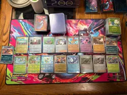 Black Bolt And White Flare Poke Ball Lot Of 17 Cards! Ducklett Pidove Victini - Image 1