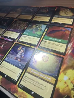 Disney Lorcana TCG the First Chapter Lot of 15 Cold Foil Cards - Image 5