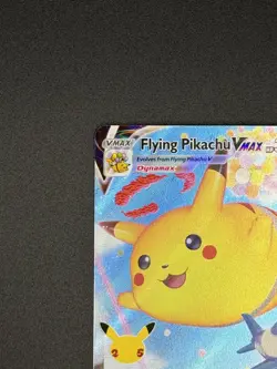 Pokemon TCG Flying Pikachu VMAX Holo Ultra Rare Card Celebrations 007/025 - Image 3