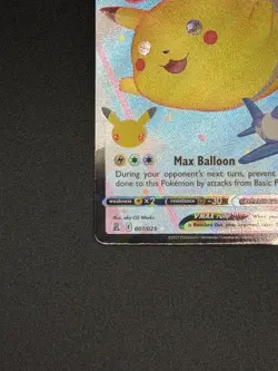 Pokemon TCG Flying Pikachu VMAX Holo Ultra Rare Card Celebrations 007/025 - Image 5
