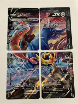 Zacian V-UNION [Set of 4] SWSH: Sword & Shield Promo Cards Holo - Image 1