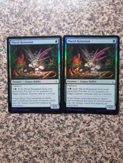 MTG - 2 x Placid Rottentail - Foil - March of the Machine - Image 1