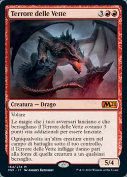 MTG TERROR OF THE PEAKS RUSSIAN EXC - TERRORE DELLE VETTE - M21 - MAGIC - Image 1