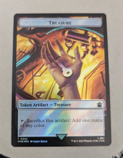 Token - Dalek & Treasure - MTG - WHO - 0044 & 0062 - Surge FOIL - Image 2