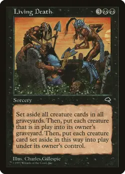 MTG LIVING DEATH EXC - MORTE VIVENTE - TE - MAGIC ASIAN - Image 1