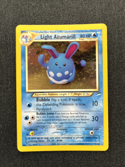 Pokemon TCG Light Azumarill 13/105 Neo Destiny Holo Lightly Played - Image 1