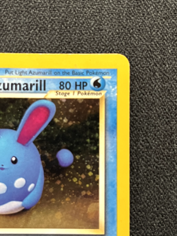 Pokemon TCG Light Azumarill 13/105 Neo Destiny Holo Lightly Played - Image 5