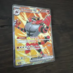 Pokemon TCG Incineroar EX 187/162 Temporal Forces Ultra Rare Full Art - Image 2