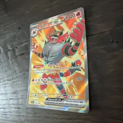 Pokemon TCG Incineroar EX 187/162 Temporal Forces Ultra Rare Full Art - Image 3