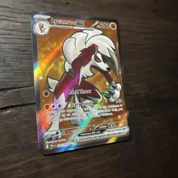 2023 Pokemon SV02: Paldea Evolved Ultra Rare Lycanroc ex #241 - Image 3