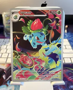 Ivysaur Illustration Rare 134/132 Pokemon TCG ME01: Mega Evolutions - Image 1