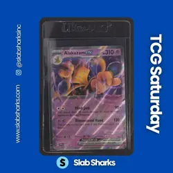 2023 POKEMON SV BLACK STAR PROMO 151 ALAKAZAM EX BOX #050 ALAKAZAM EX - Image 1