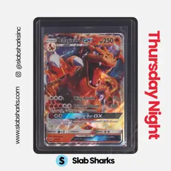 2017 POKEMON SUN & MOON BURNING SHADOWS #20/147 CHARIZARD GX - Image 1