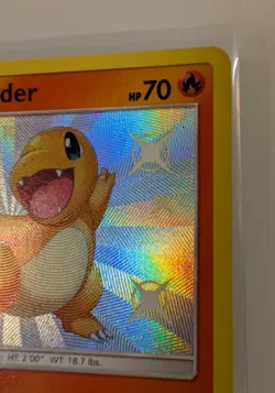 Pokemon Charmander SV6/SV94 Hidden Fates Shiny Vault Holo Rare Basic 70 HP 2019 - Image 2