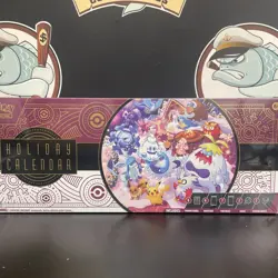 2025 Pokemon Holiday Calendar Box Factory Sealed - Image 1