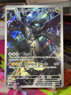 Pokemon TCG Ascended Heroes N'S ZEKROM 031 Black Star Promo - Image 1