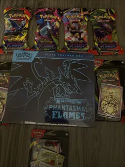 Pokemon Phantasmal Flames Elite Trainer Box and More New Sealed Lot Of 8 - Image 3