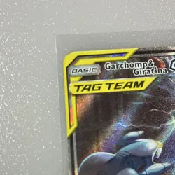 Pokemon Garchomp & Giratina GX 225/173 Tag Team Ultra Rare Holo Japanese 270 HP - Image 4