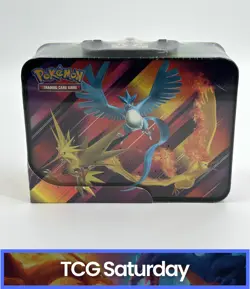 2018 POKEMON SUN & MOON FALL COLLECTORS CHEST LUNCH BOX SEALED - Image 2