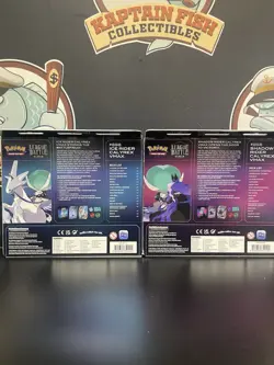 2022 Pokemon Shadow Rider & Ice Rider Calyrex Vmax Leage Battle Deck Lot of 2 - Image 2