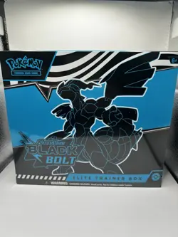 Pokemon TCG: Scarlet & Violet - Black Bolt Elite Trainer ETB Box SMALL TEAR - Image 1