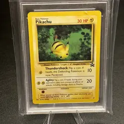 Pokemon 27 Pikachu Black Star Promo PSA 10 Gem Mint English - Image 2