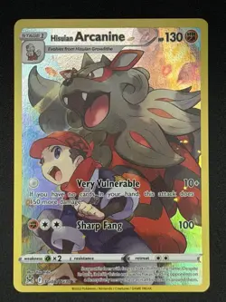 2022 Pokemon SWSH Lost Origin Hisuian Arcanine Trainer Gallery #TG08/TG30 - Image 1