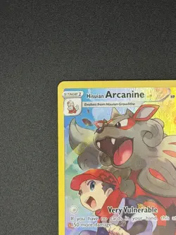 2022 Pokemon SWSH Lost Origin Hisuian Arcanine Trainer Gallery #TG08/TG30 - Image 3