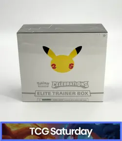 2021 POKEMON SWORD & SHIELD CELEBRATIONS ELITE TRAINER BOX SEALED - Image 1