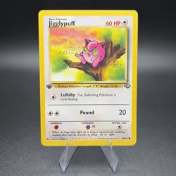 Pokemon Jigglypuff 54/64 First Edition Jungle Regular - LP - Image 1