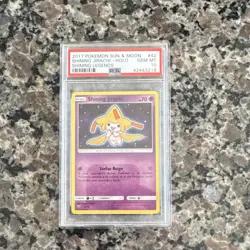 Pokemon 2017 Shining Jirachi Shining Legends 42/73 Holo PSA 10 GEM MT - Image 1