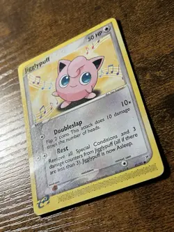 Jigglypuff 41/95 Team Magma vs Team Aqua Regular Pokemon TCG WRITING ON BACK - Image 2