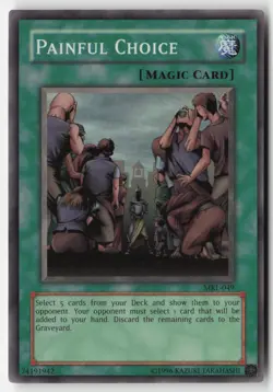 Yugioh - Painful Choice MRL-049 Unlimited - Magic Ruler - Image 1