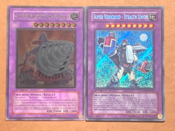 yugioh Super Vehicroid - Stealth Union GLAS-EN041 + Jumbo Drill POTD-EN036 1st E - Image 1