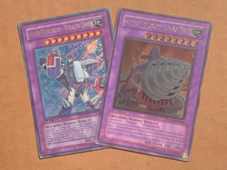 yugioh Super Vehicroid - Stealth Union GLAS-EN041 + Jumbo Drill POTD-EN036 1st E - Image 2