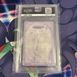 Yu-Gi-Oh Blue Eyes White Dragon No.01 Holo BANDAI Sealdass Japanese PSA 7 NM - Image 2