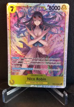 Nico Robin EB03-055 Super Rare Extra Booster One Piece Heroines - Image 1