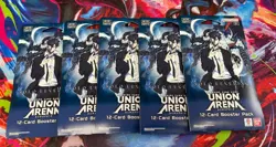 Union Arena Solo Leveling Sleeved Booster Blister Pack x 5 English - Image 1
