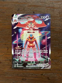 Deoxys VMAX - GG45/GG70 - Pokemon Crown Zenith Galarian Gallery Card NM - Image 1